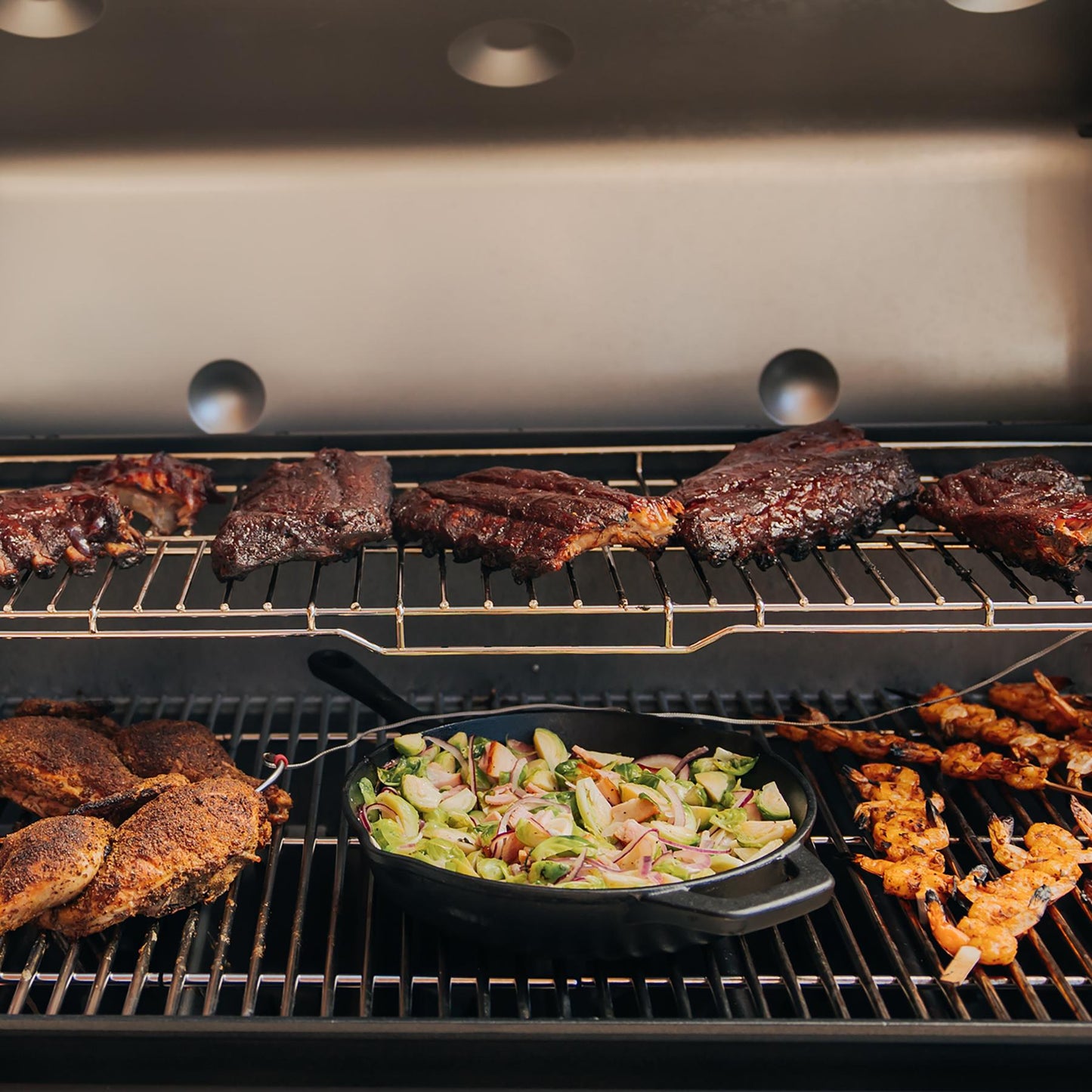 WEBER 36400001 Weber Genesis S-435 Gas Grill - Stainless Steel Lp