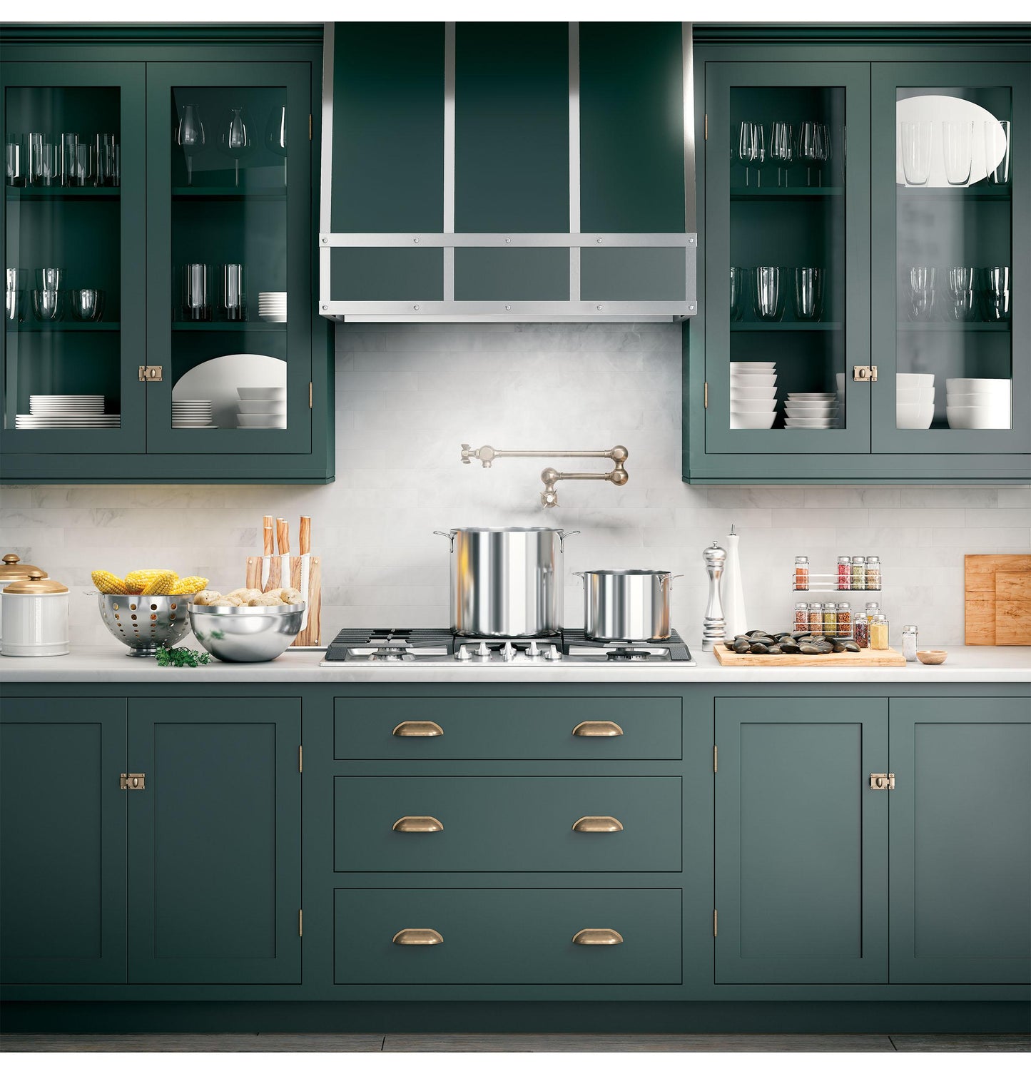 GE APPLIANCES UVC9360SLSS 36"" Wifi Enabled Designer Custom Insert W/ Dimmable LED Lighting