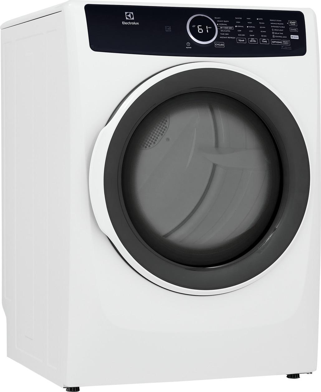ELECTROLUX ELFG7437AW Electrolux Gas 8.0 Cu. Ft. Front Load Dryer