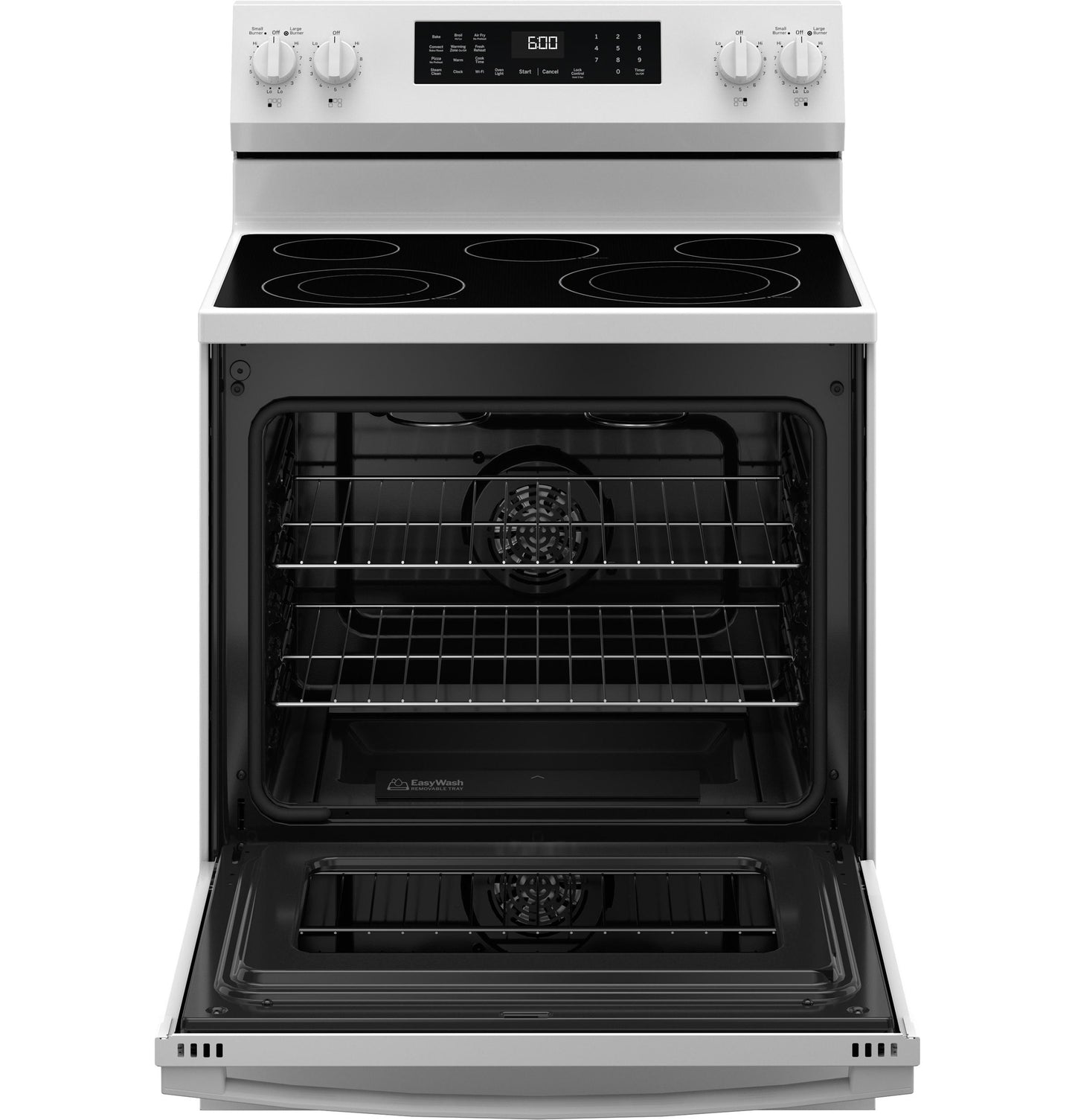 GE APPLIANCES GRF600AVWW Ge 30"" Free-standing Electric Convection Range With No Preheat A...