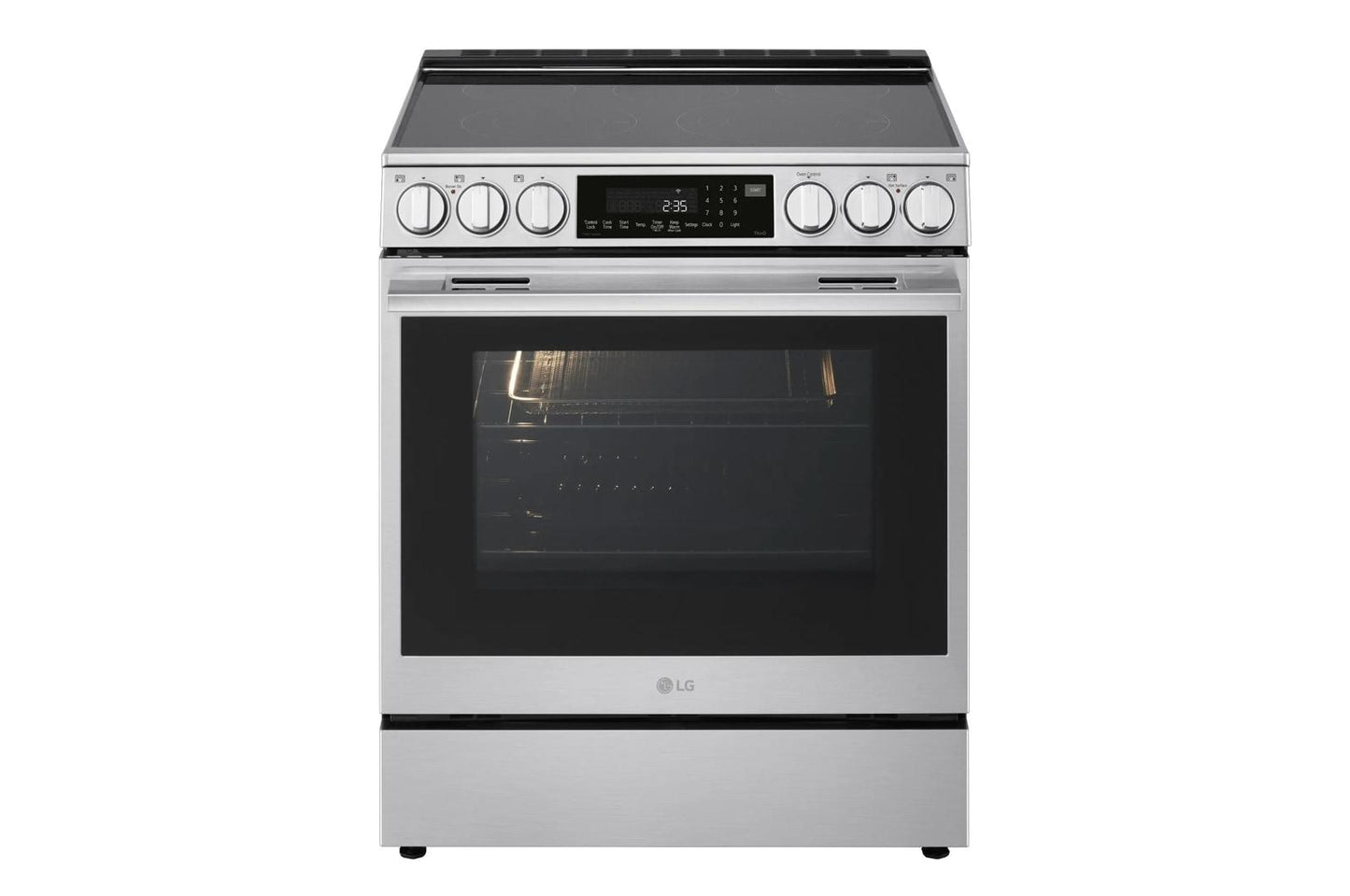 LG LSEL6337XE 6.3 Cu. Ft. Smart Electric Slide-in Range With Instaview, PROBAK...