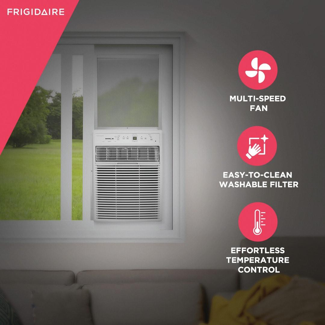 FRIGIDAIRE FHSC082WB1 Frigidaire 8,000 BTU Slider Casement Window Room Air Conditioner