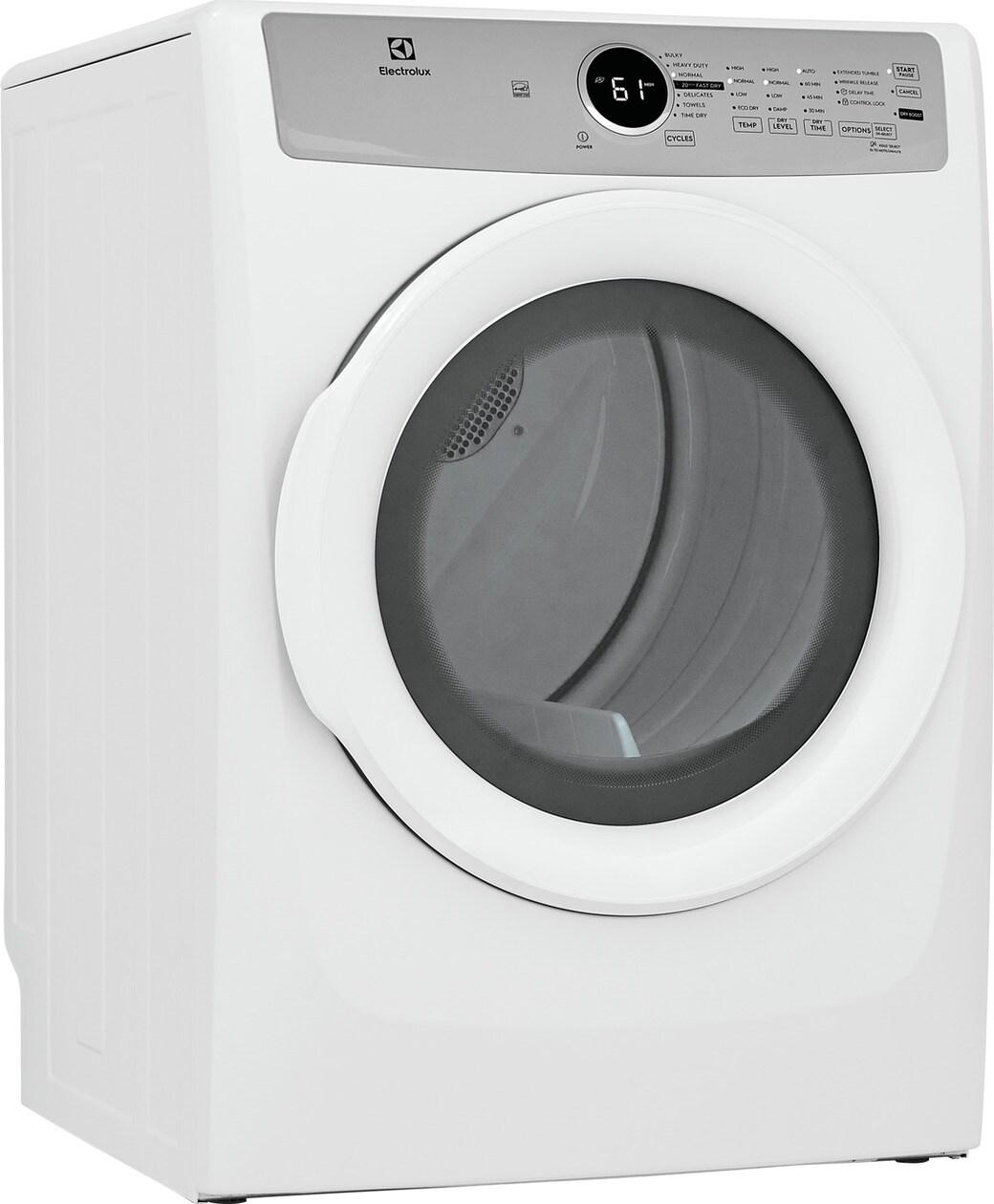 ELECTROLUX ELFE7337AW Electrolux Electric 8.0 Cu. Ft. Front Load Dryer