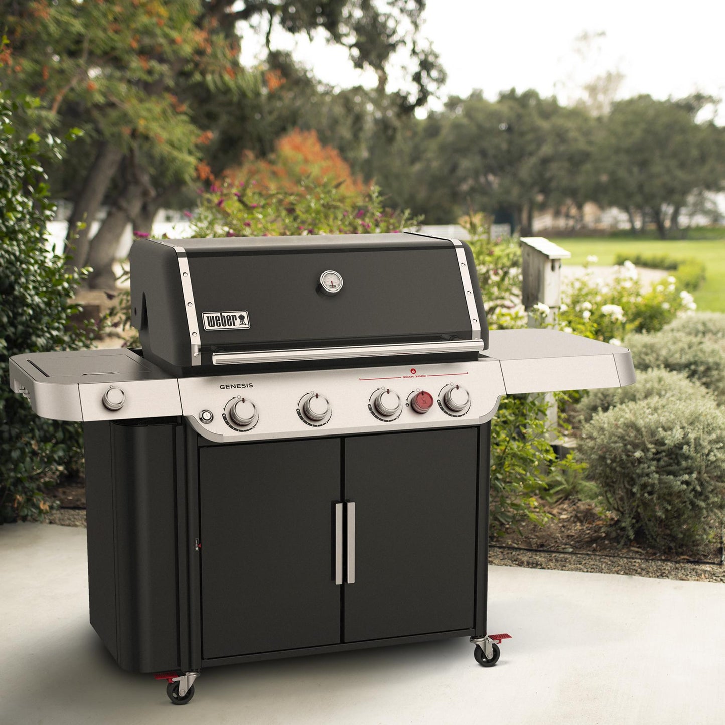 WEBER 38410001 Weber Genesis E-435 Gas Grill - Black Natural Gas