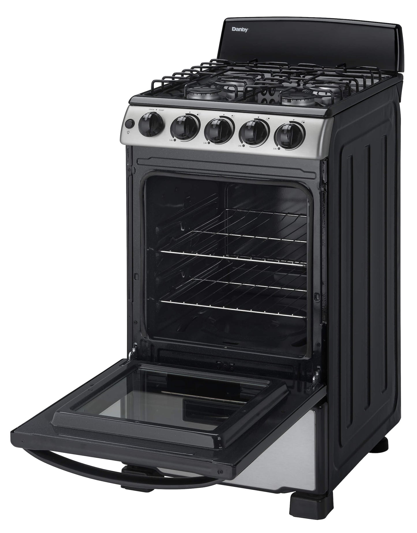 DANBY DR203BSSGLP Danby 20"" Wide Gas Range In Stainless Steel