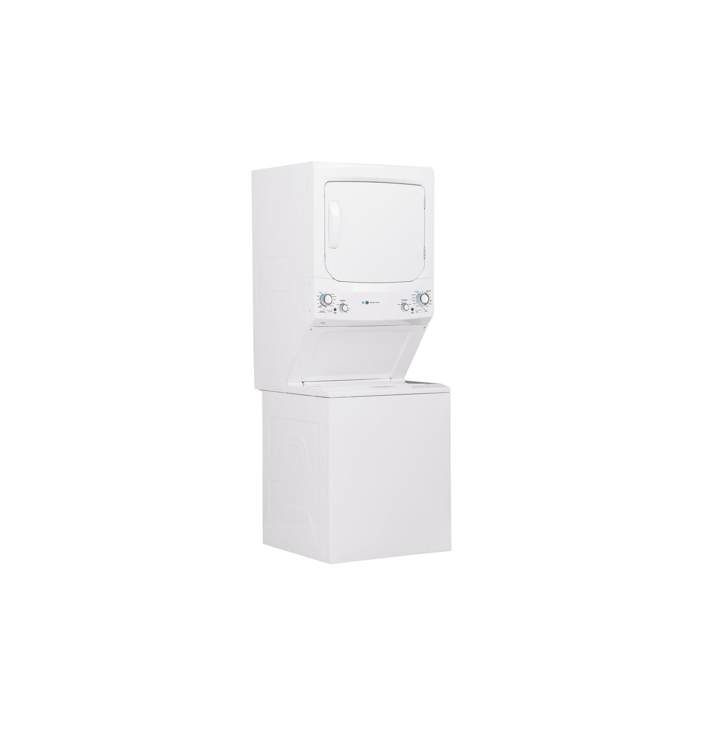 GE APPLIANCES GUD27GESNWW GE Unitized Spacemaker 3.9 Cu. Ft. Capacity Washer With STAINLES...