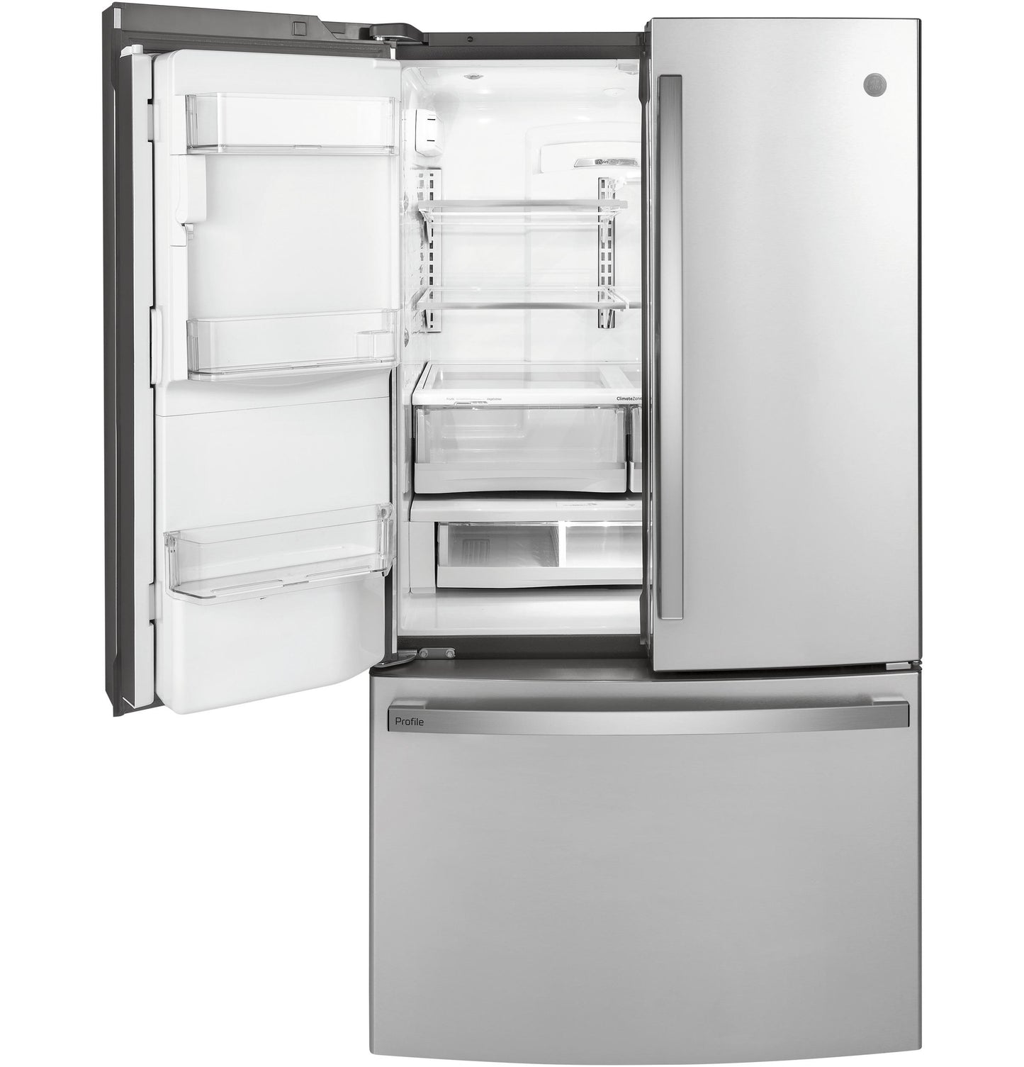 GE APPLIANCES PYD22KYNFS GE Profile Series 22.1 Cu. Ft. Counter-depth French-door REFRIG...