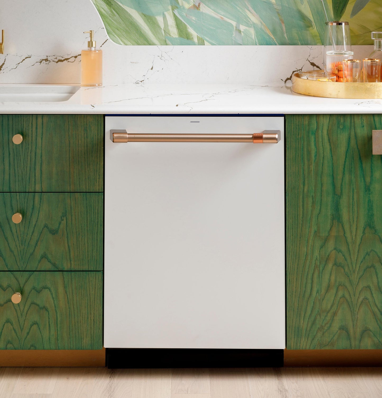 CAFE CDT858P4VW2 Cafe Customfit Energy Star Stainless Interior Smart DISHW...