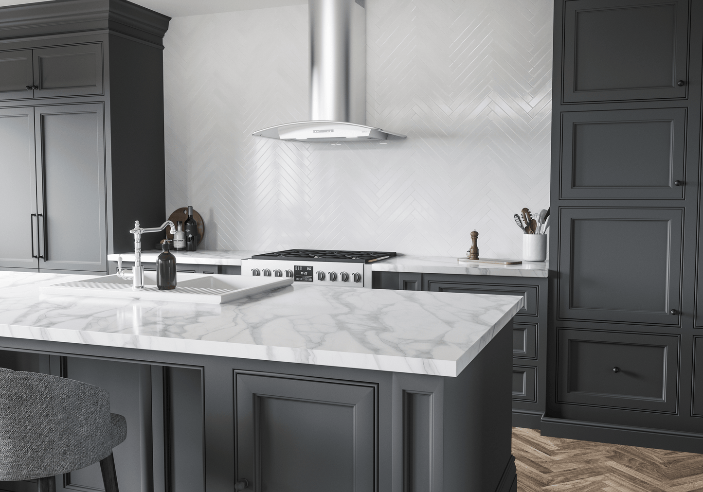 ZEPHYR ZMIM90CS Zephyr 36"" Milano Wall