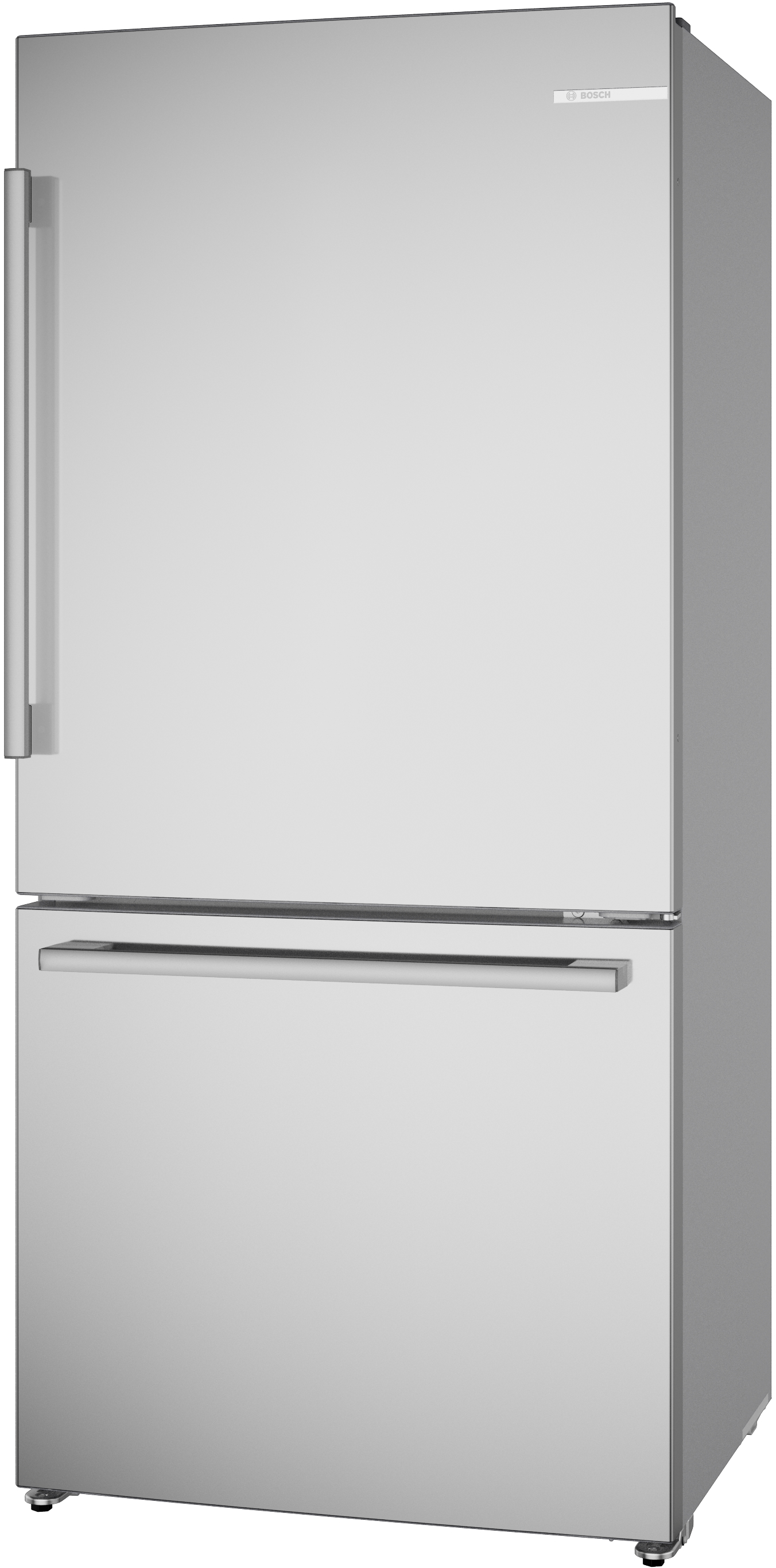 BOSCH B33CM10SNS 100 Series, Free-standing Fridge-freezer With Freezer At Bottom, BR...