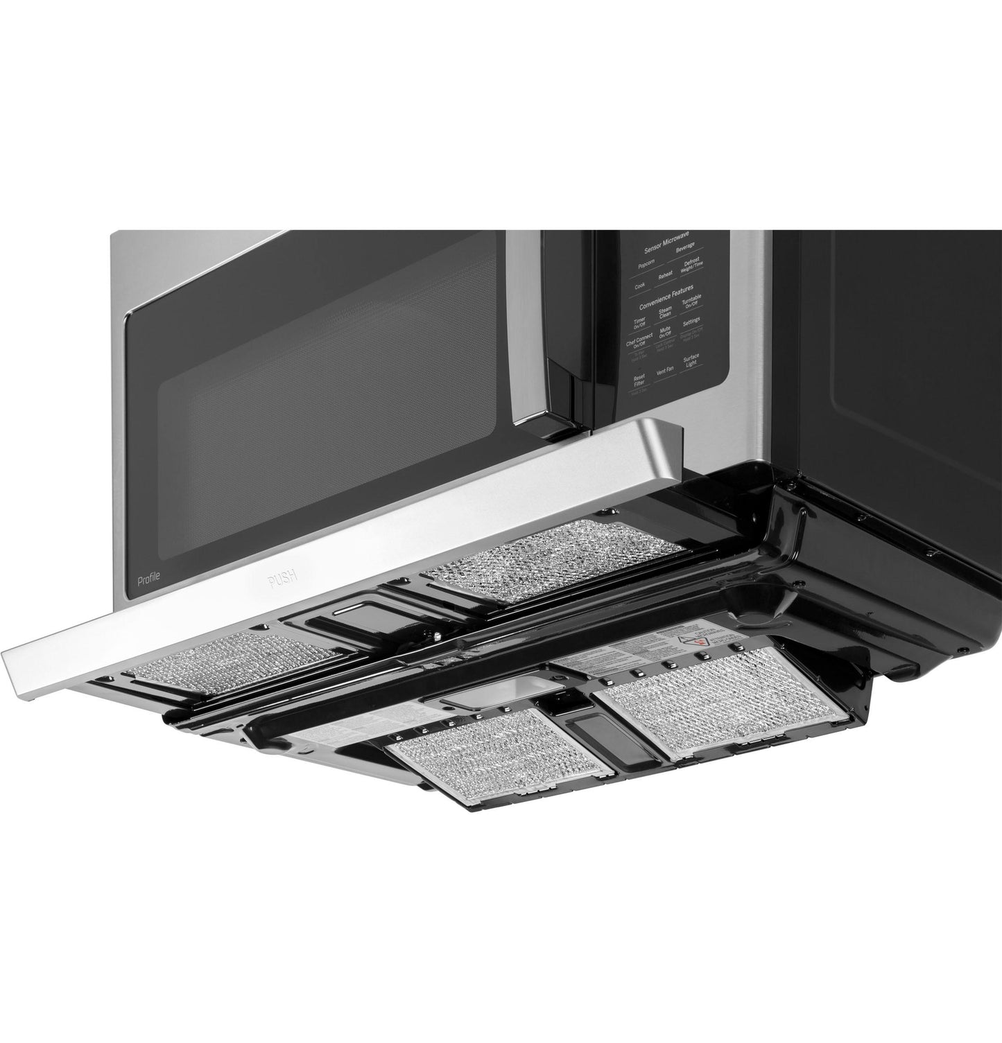 GE APPLIANCES PVM9225SRSS GE Profile 2.2 Cu. Ft. Over-the-range Sensor Microwave Oven