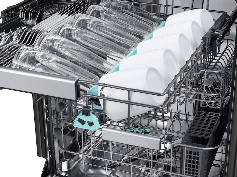 SAMSUNG DW90F89T0USR 38 Dba Bespoke Smart Dishwasher With 3rd Rack Washing System In FIN...