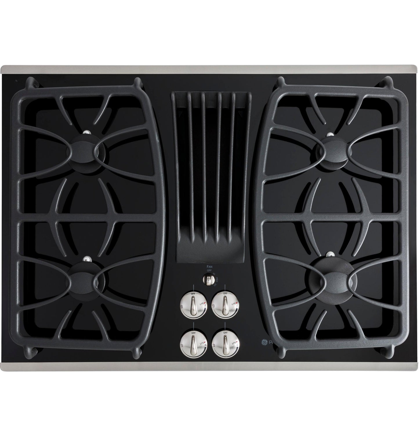 GE APPLIANCES PGP9830SRSS GE Profile 30"" Built-in Gas Downdraft Cooktop