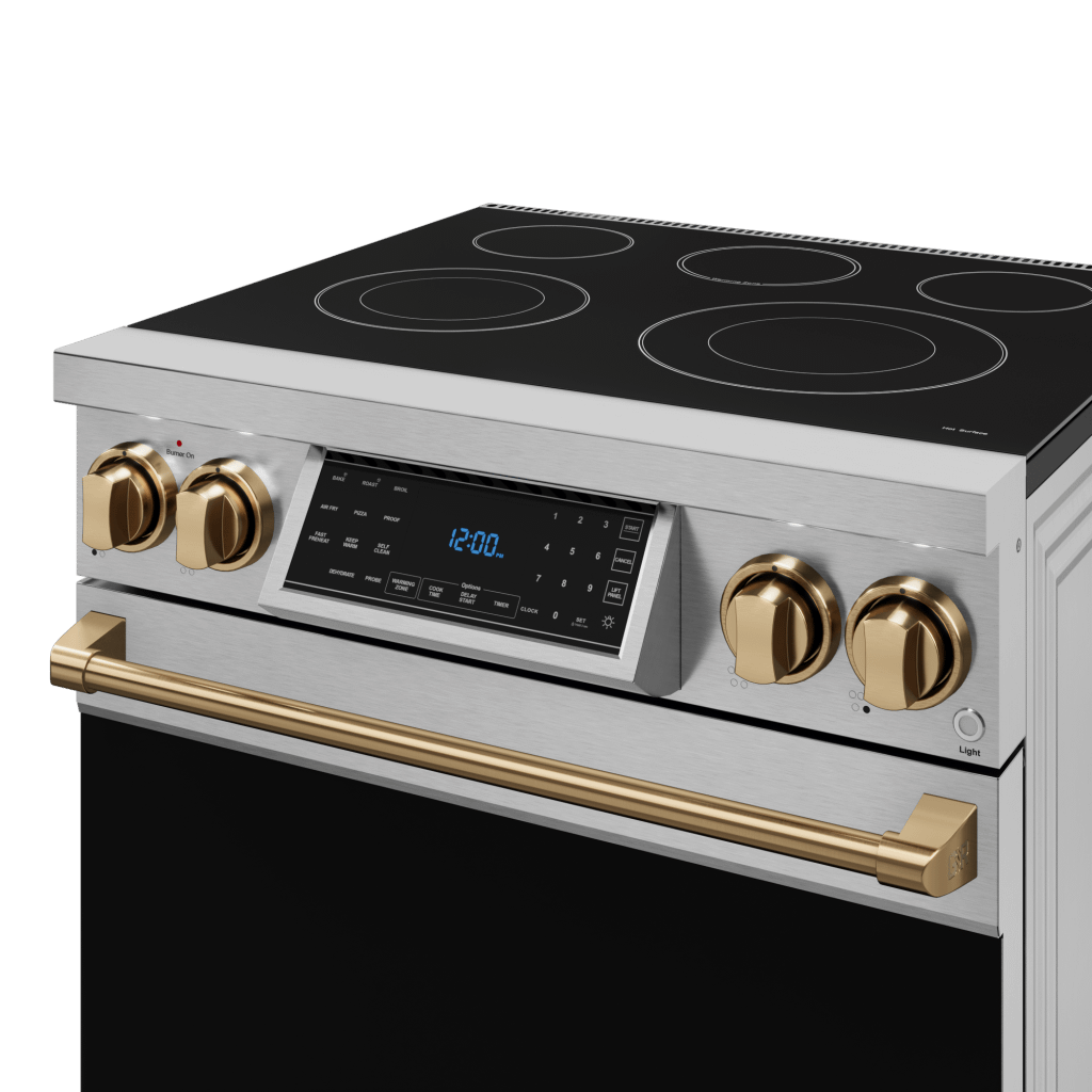 THOR KITCHEN RSE30BRZ 30 Inch Professional Electric Range With Tilt Panel Touch Control I...