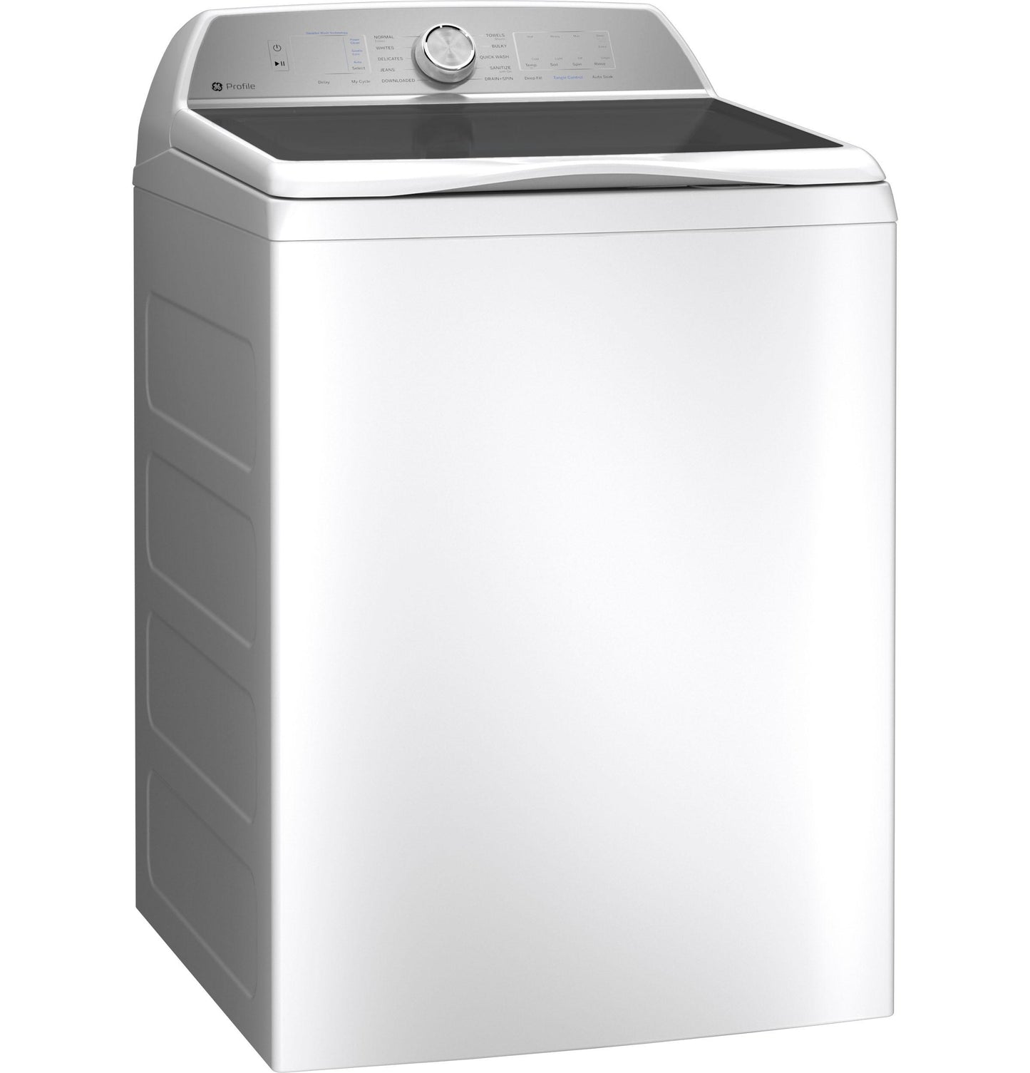 GE APPLIANCES PTW605BSRWS GE Profile 4.9 Cu. Ft. Capacity Washer With Smarter Wash TECHNO...