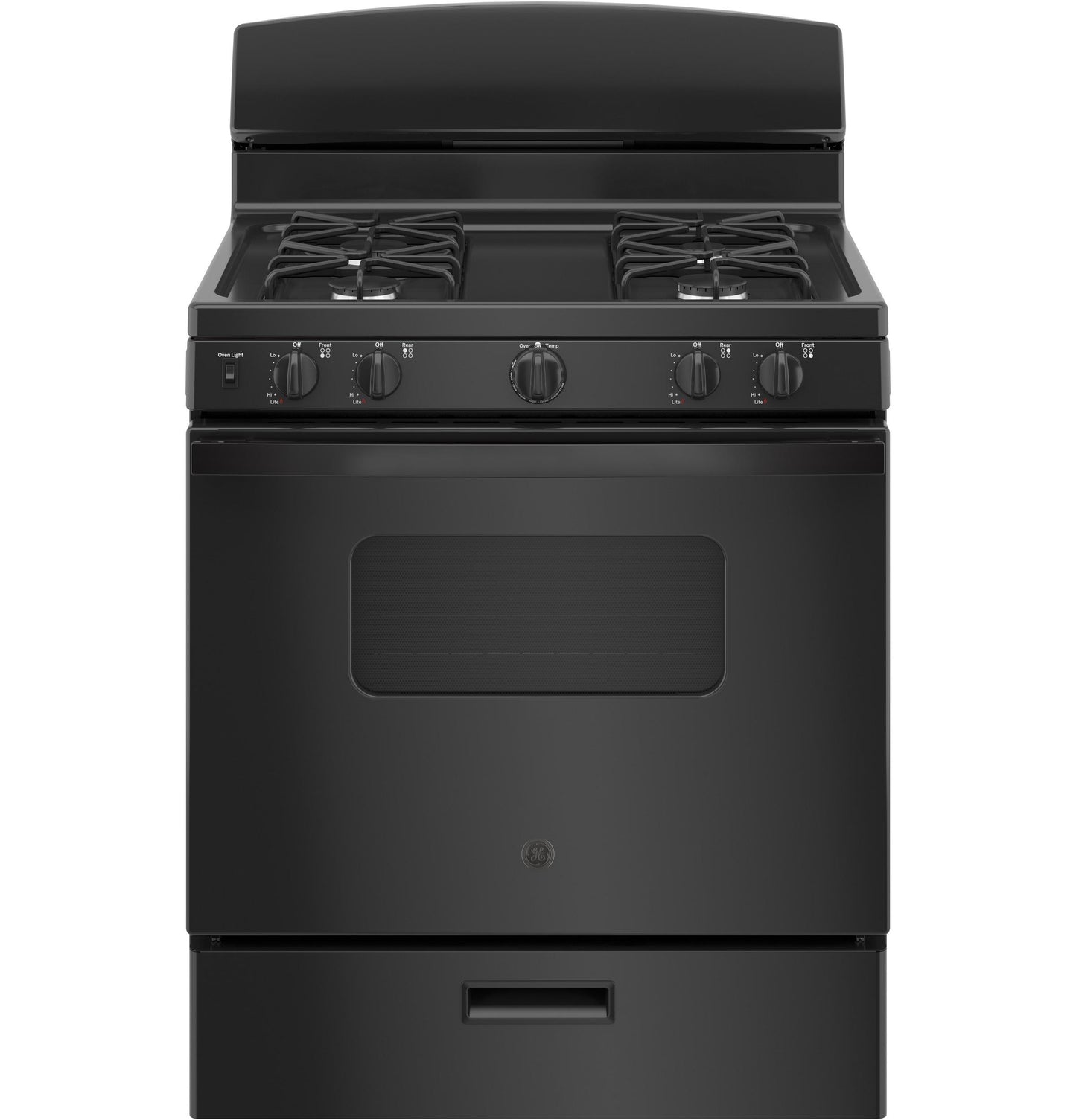 GE APPLIANCES JGBS10DEMBB Ge 30"" Free-standing Front Control Gas Range