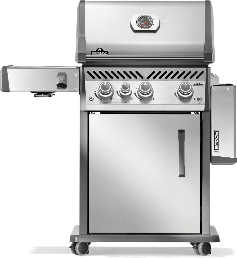NAPOLEON BBQ RP425SIBNSS2 Rogue Pro 425 Sib With Infrared Side Burner , Natural Gas, STAINLES...