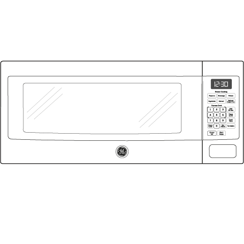 GE APPLIANCES PEM31DFBB GE Profile Series 1.1 Cu. Ft. Countertop Microwave Oven