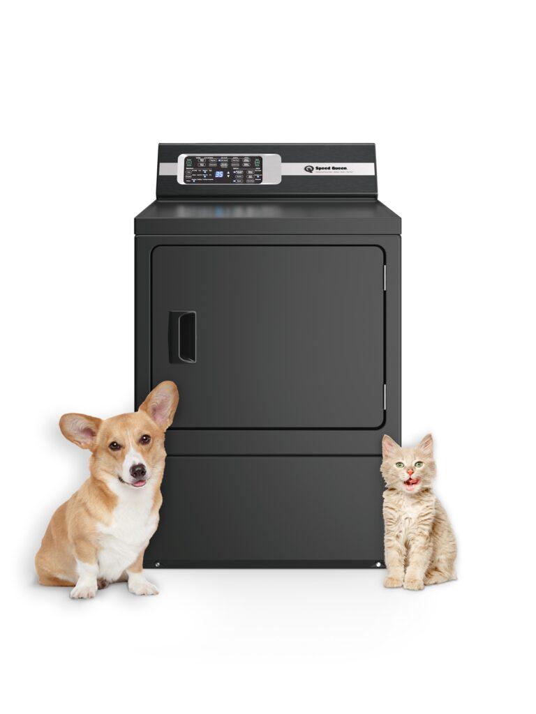 SPEED QUEEN DR7004BG Dr7 Sanitizing Gas Dryer With Pet Plus | Steam | Over-dry PROTE...