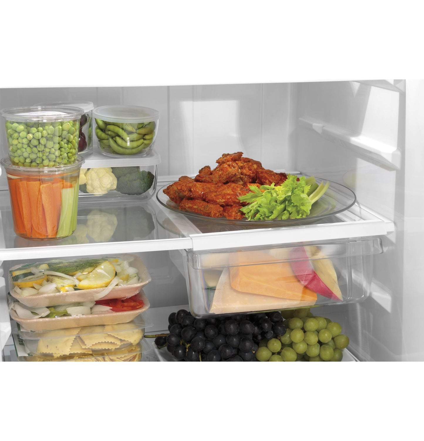 GE APPLIANCES GTS19KYNRFS Ge 19.2 Cu. Ft. Top-freezer Refrigerator