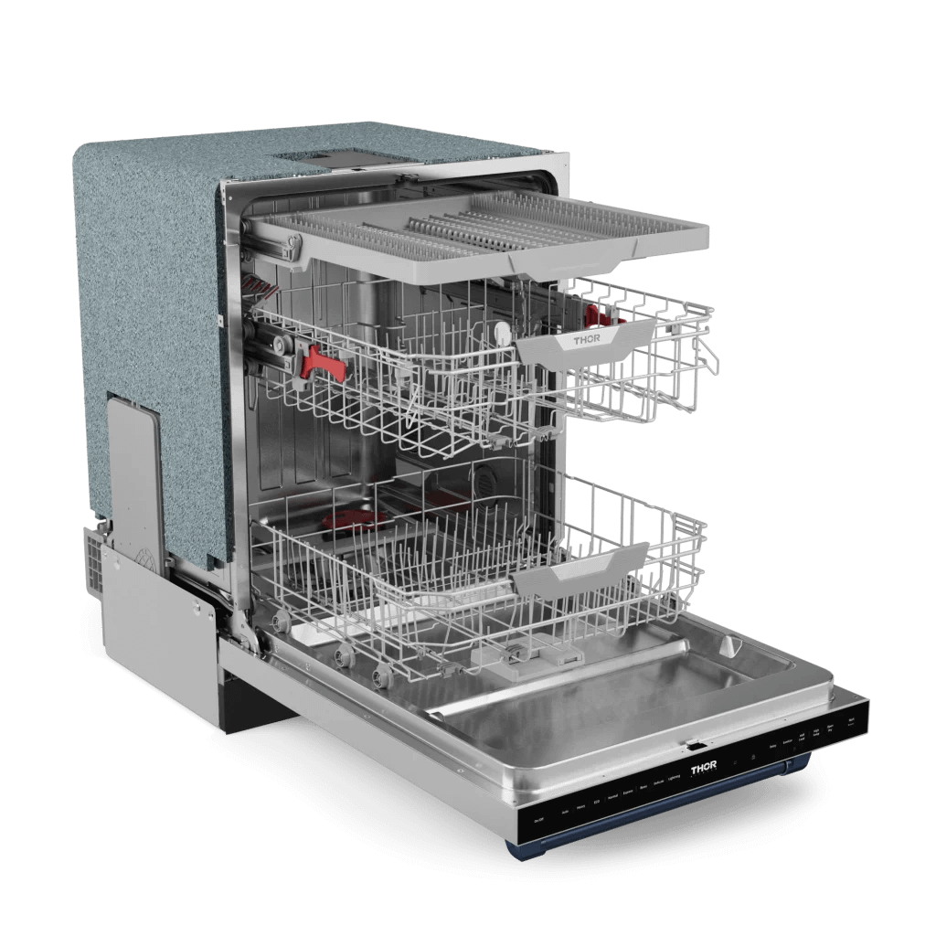 THOR KITCHEN DW24X8BA99BLU 24 Inch Dishwasher Stainless Steel/navy Blue | Gordon Ramsay SERIES...