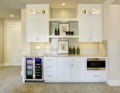 SILHOUETTE SBC051D1BSS Silhouette Emmental 24"" French Door Beverage Center
