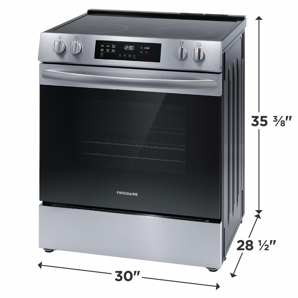FRIGIDAIRE FCFE3062AS Frigidaire 30"" Front Control Electric Range
