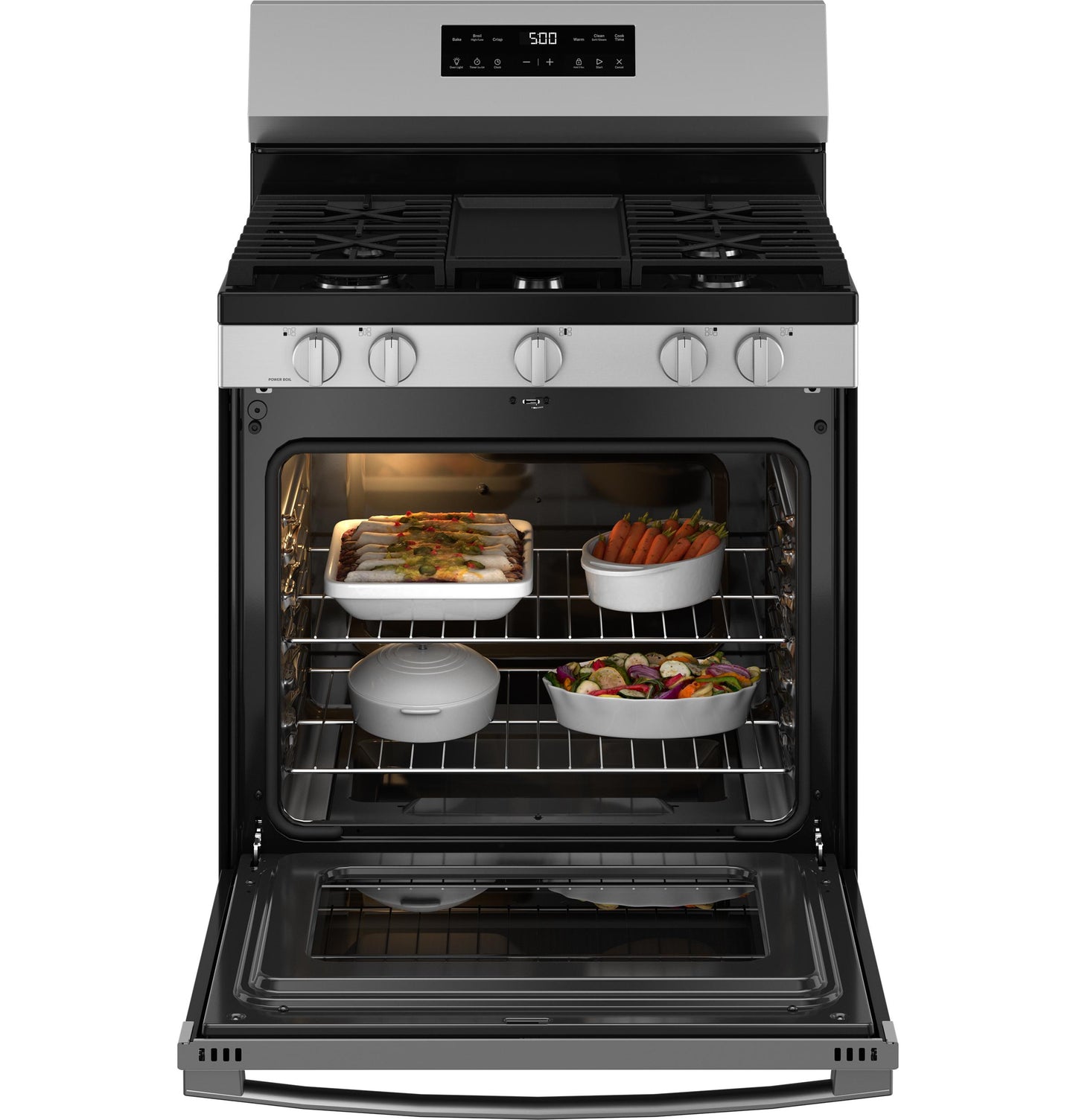 GE APPLIANCES GGF500PVSS Ge 30"" Free-standing Gas Range
