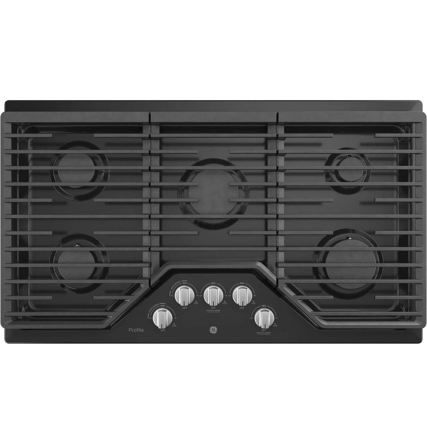 GE APPLIANCES PGP7036DLBB GE Profile Series 36"" Built-in Gas Cooktop