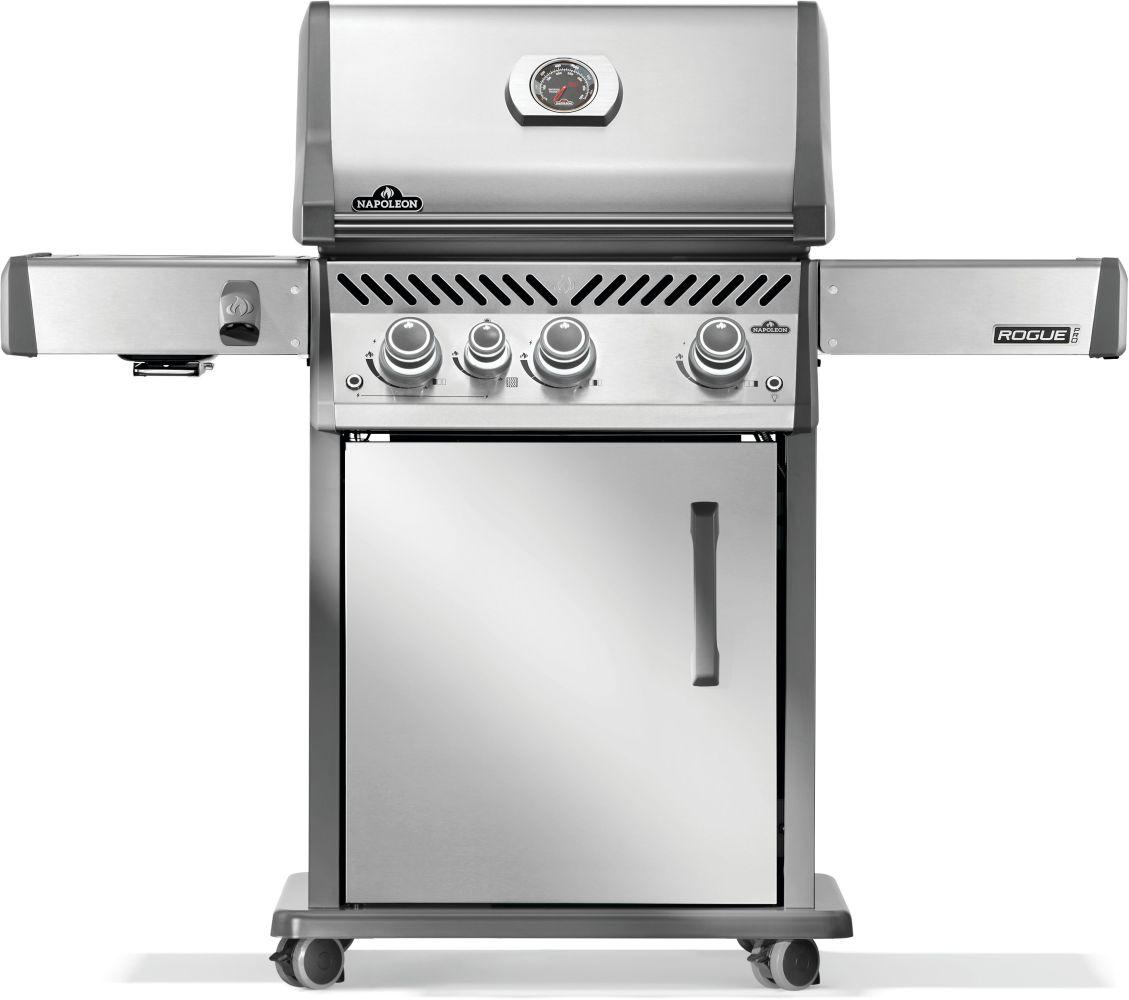 NAPOLEON BBQ RP425SIBNSS2 Rogue Pro 425 Sib With Infrared Side Burner , Natural Gas, STAINLES...