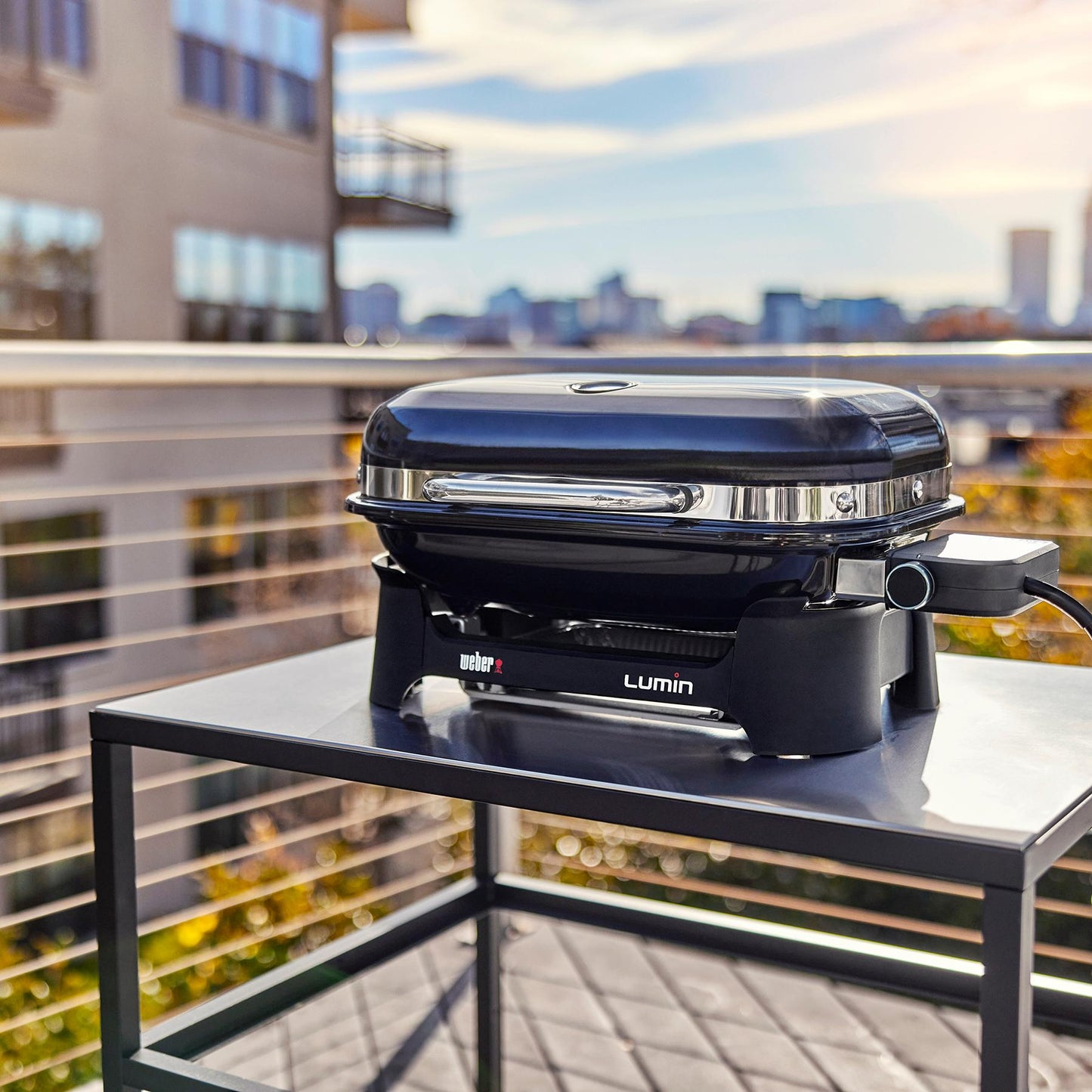 WEBER 91010901 Weber Lumin Compact Electric Grill - Black