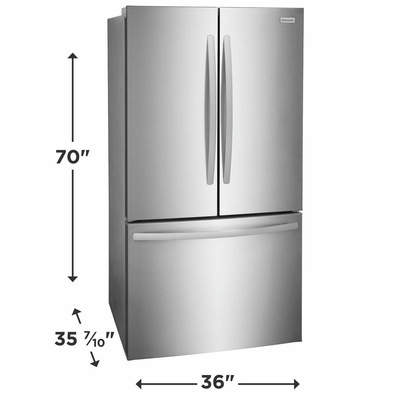 FRIGIDAIRE FRFS2823AS Frigidaire 27.8 Cu. Ft. French Door Refrigerator