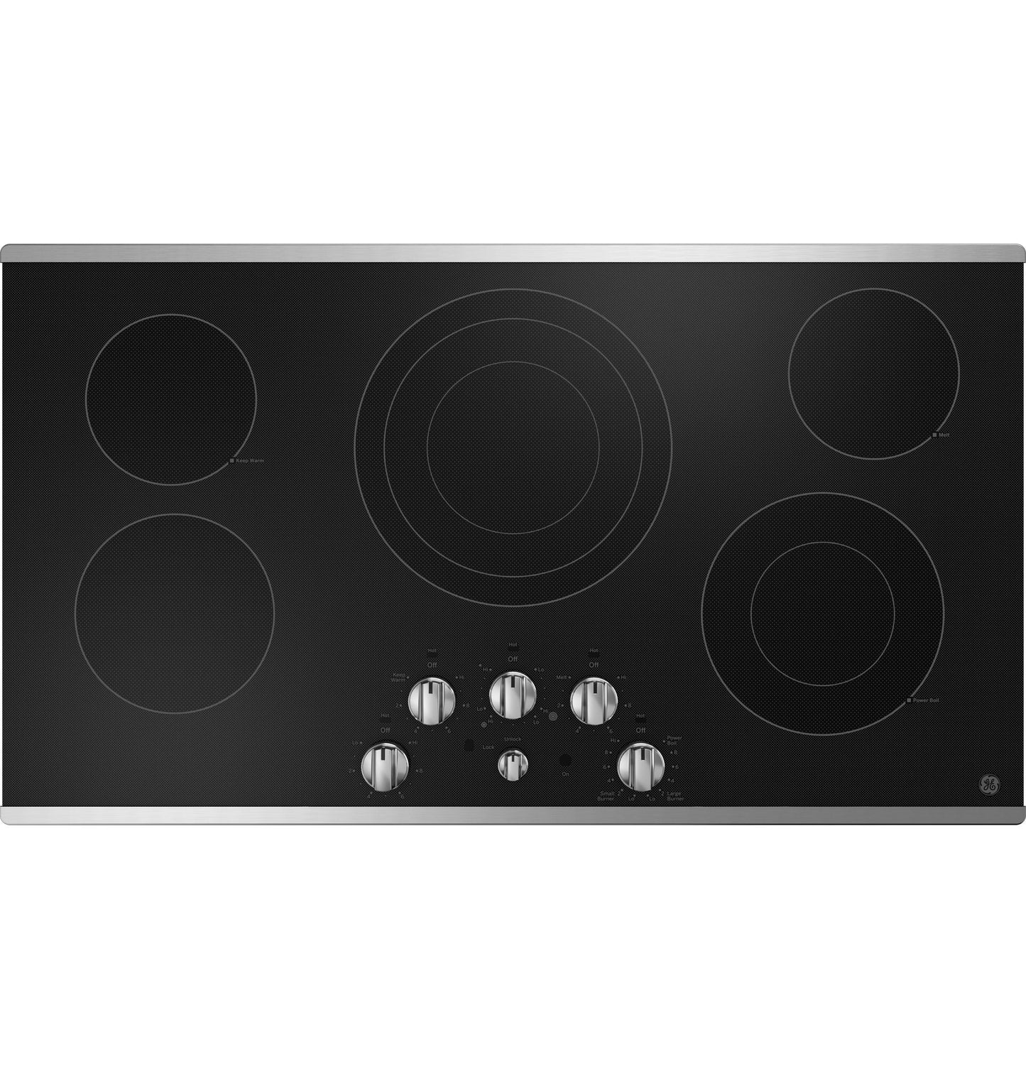GE APPLIANCES JEP5036STSS Ge 36"" Built-in Knob Control Electric Cooktop