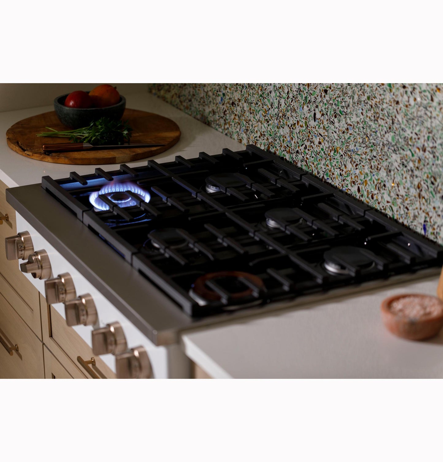 CAFE CGU366P2TS1 Cafe 36"" Commercial-style Gas Rangetop With 6 Burners (NATURA...