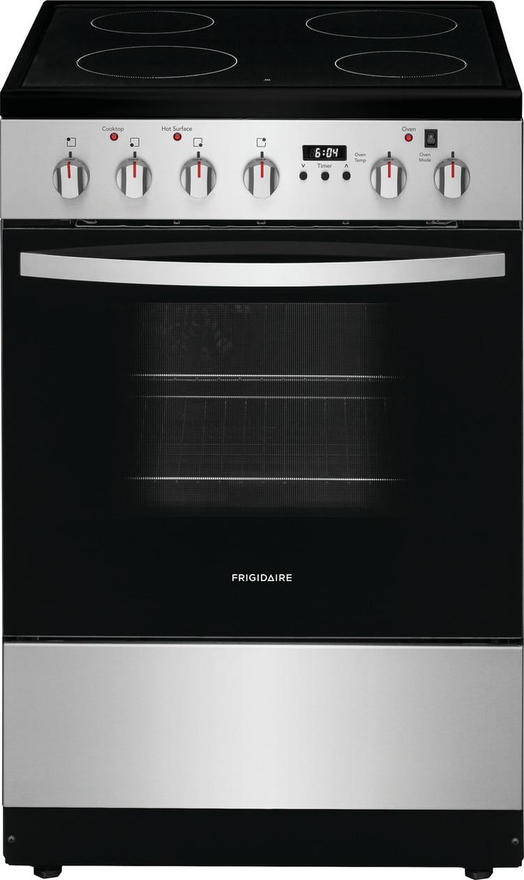 FRIGIDAIRE FCFE2425AS Frigidaire 24'' Freestanding Electric Range