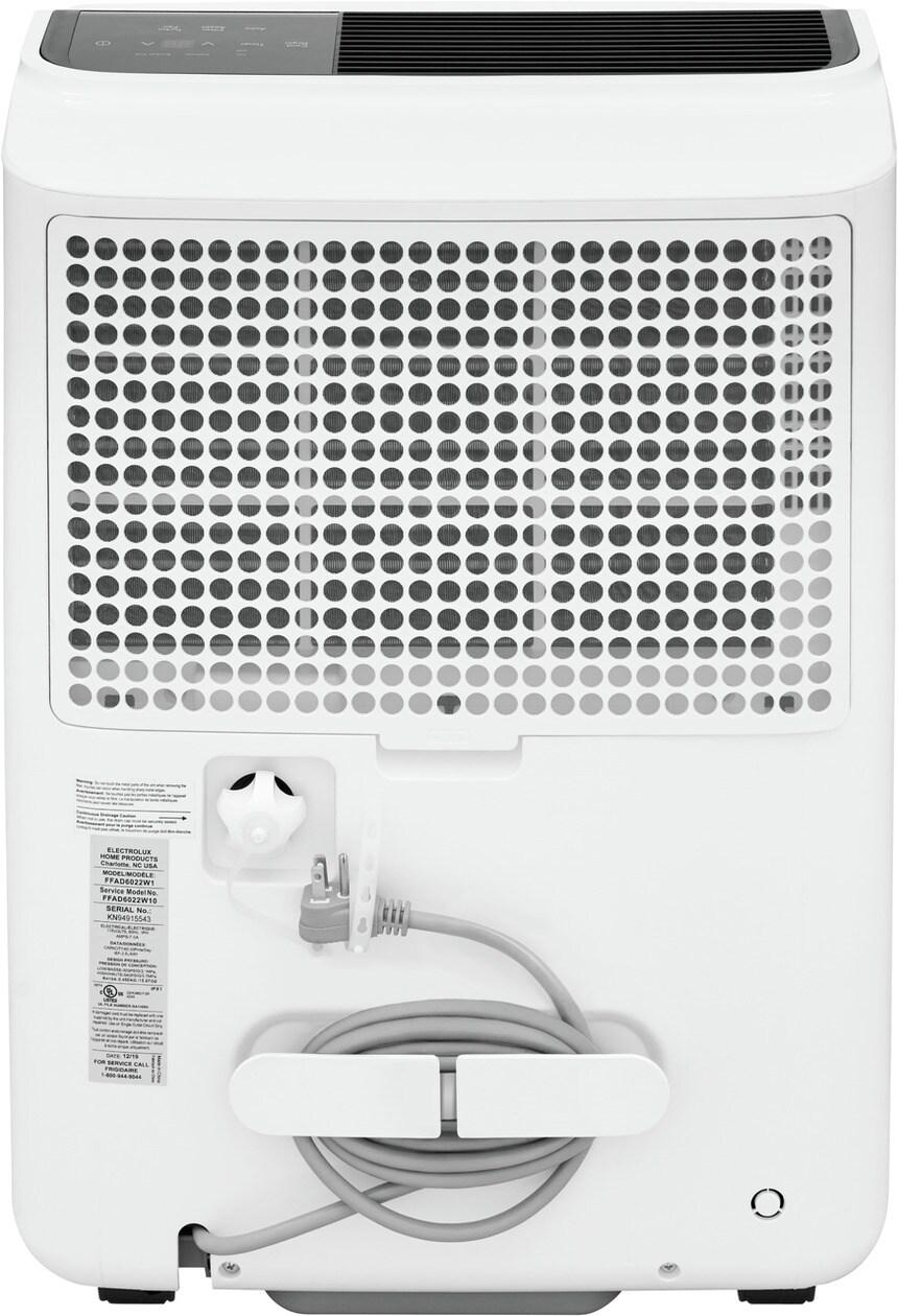 FRIGIDAIRE FFAD6022W1 Frigidaire High Humidity 60 Pint Capacity Dehumidifier