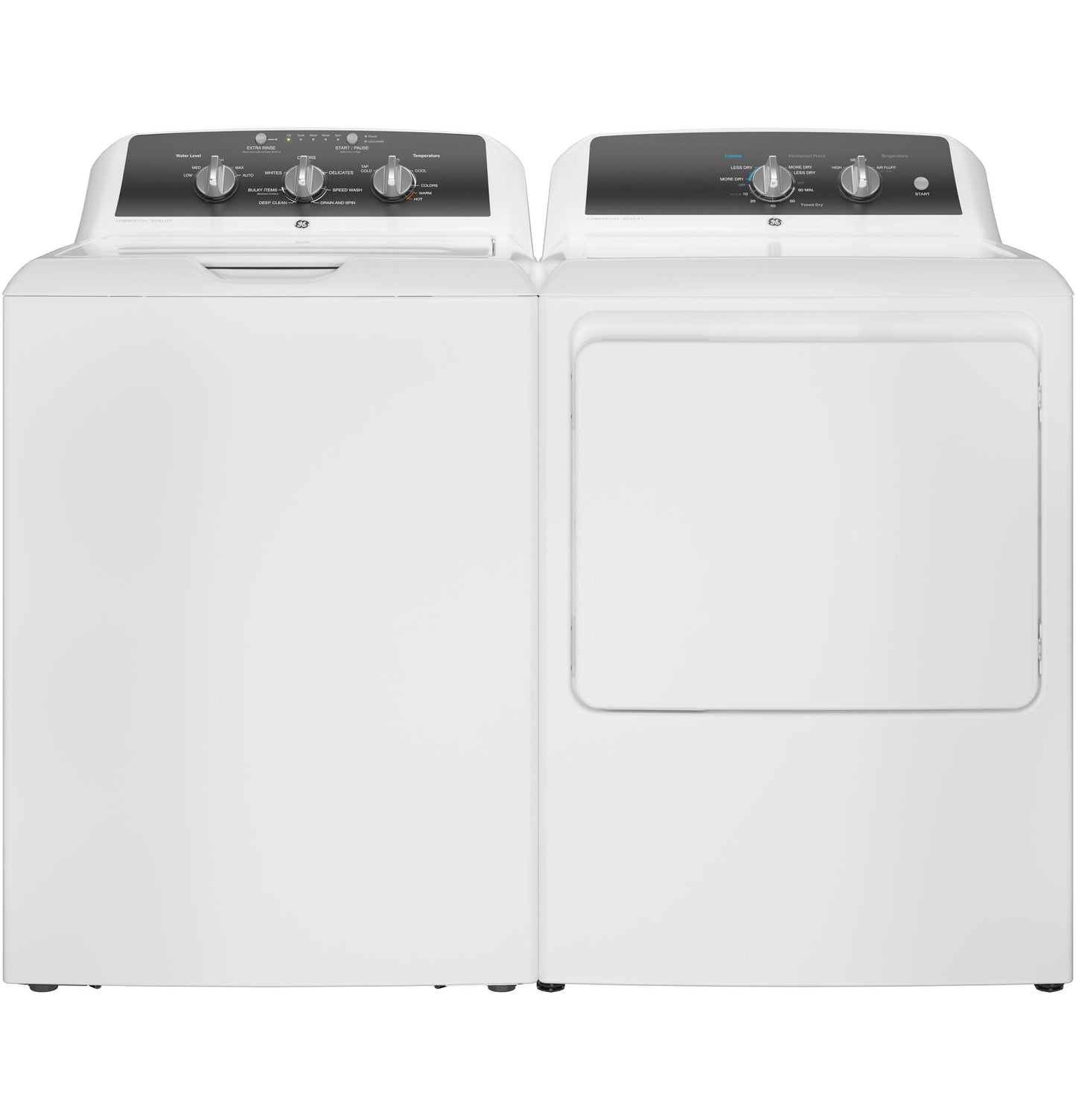 GE APPLIANCES GTX52EASPWB Ge 6.2 Cu. Ft. Capacity Aluminized Alloy Drum Electric Dryer