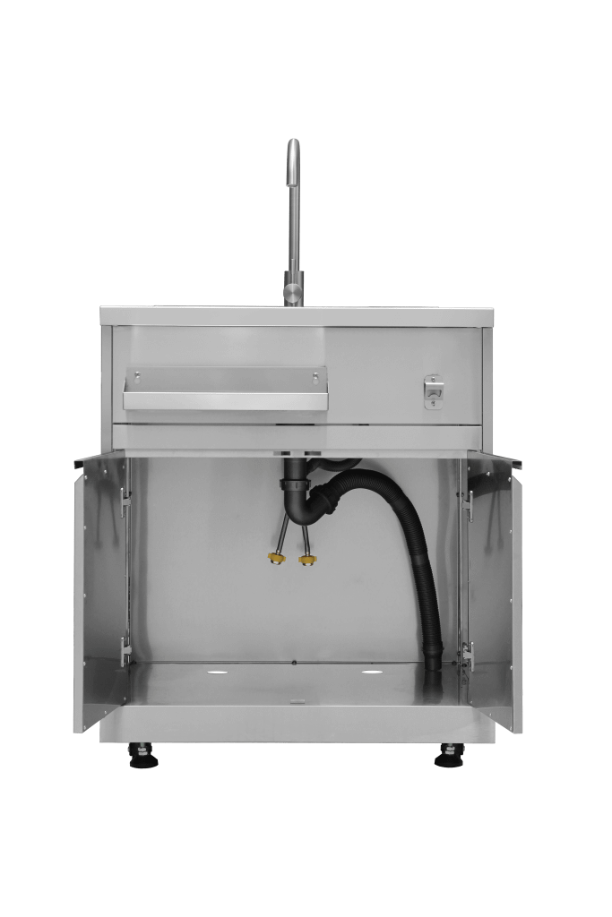 THOR KITCHEN MK01SS304 Thor Kitchen Outdoor Kitchen Sink Cabinet In Stainless Steel
