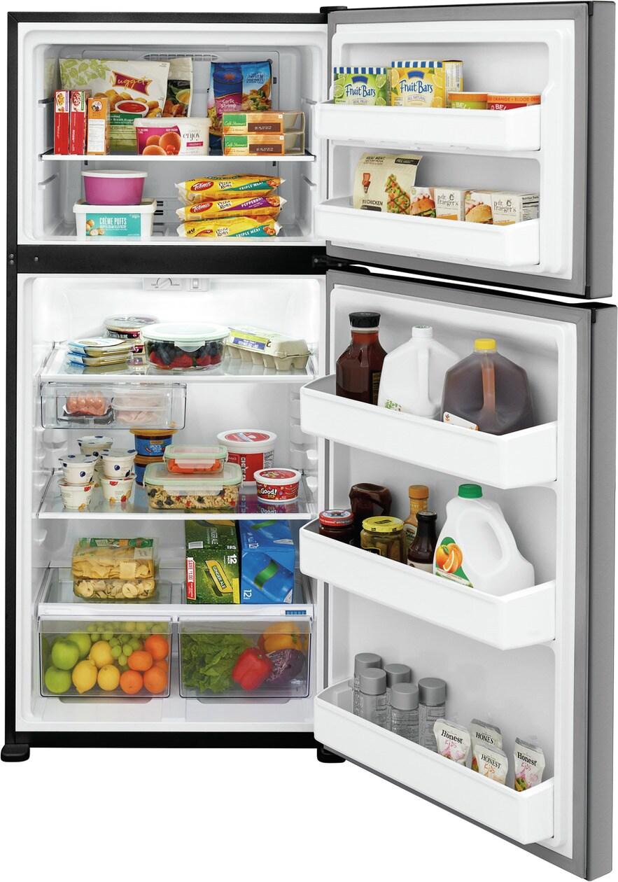 FRIGIDAIRE FFTR1835VS Frigidaire 18.3 Cu. Ft. Top Freezer Refrigerator