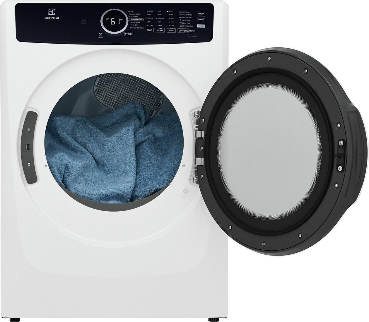 ELECTROLUX ELFE7437AW Electrolux Electric 8.0 Cu. Ft. Front Load Dryer