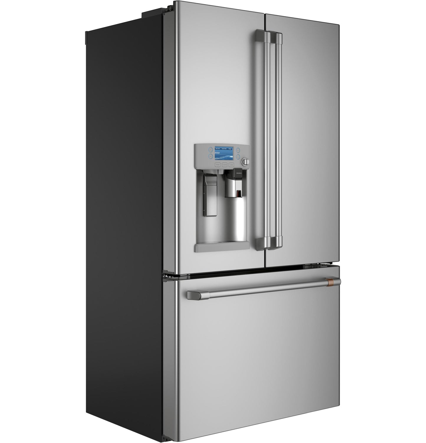 CAFE CYE22UP2MS1 Cafe Energy Star 22.2 Cu. Ft. Counter-depth French-door R...