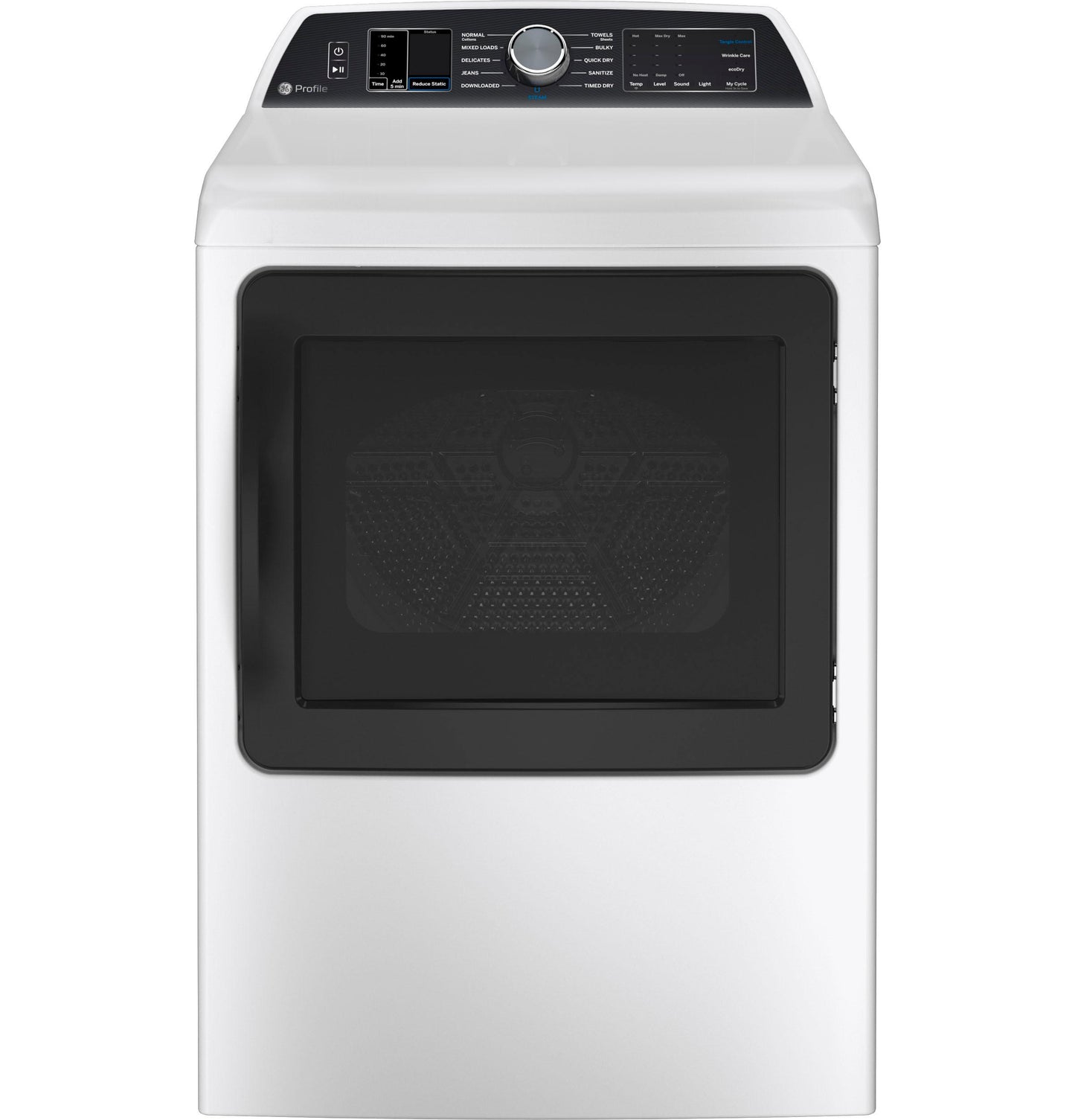 GE APPLIANCES PTD70GBSTWS GE Profile 7.4 Cu. Ft. Capacity Smart Aluminized Alloy Drum GAS...