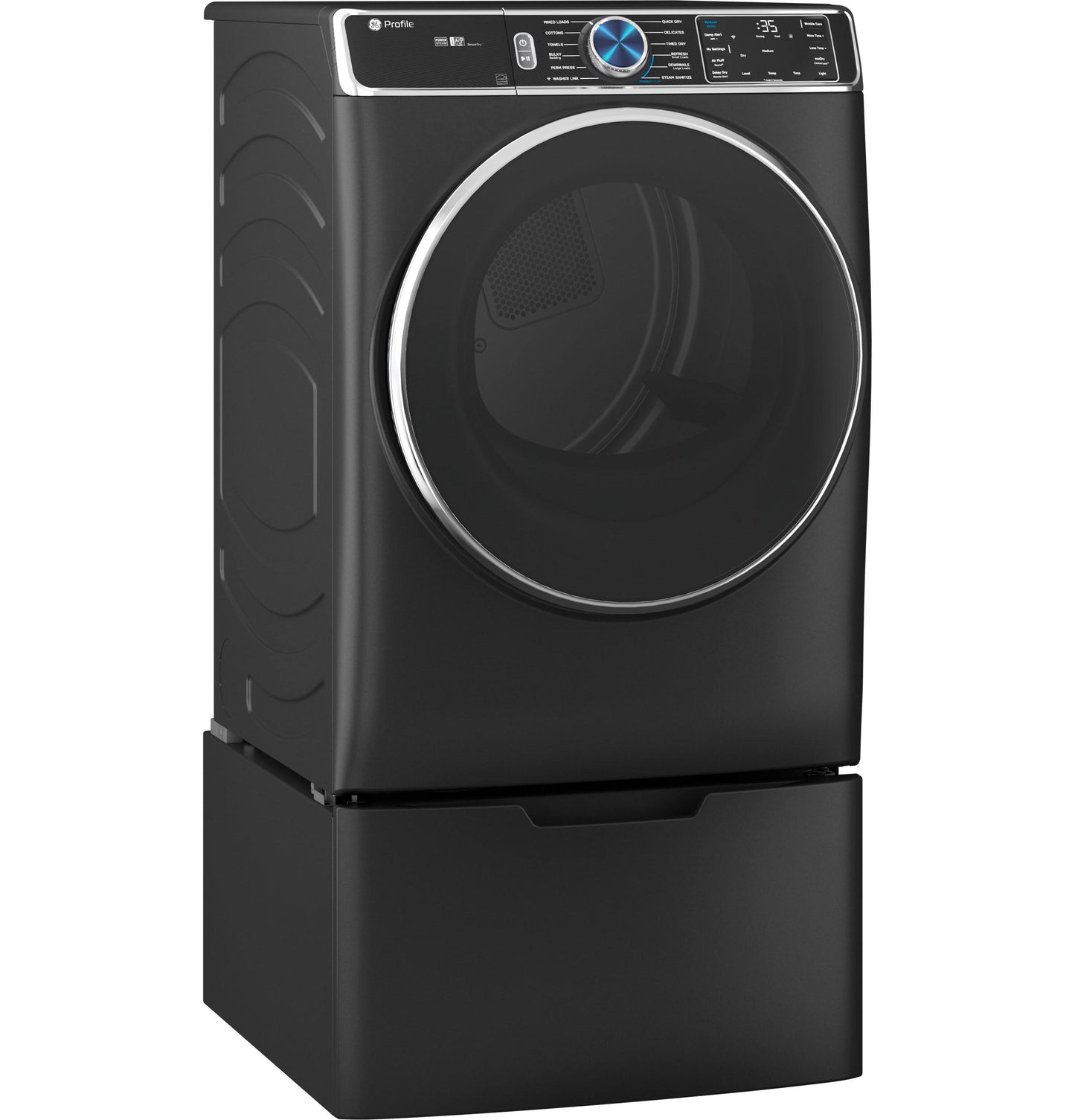 GE APPLIANCES PFD95ESPTDS GE Profile 7.8 Cu. Ft. Capacity Smart Front Load Electric DRYER...