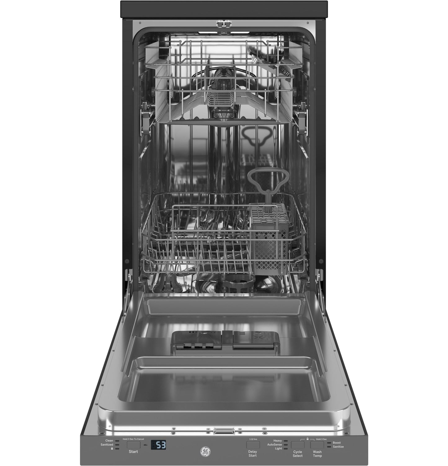 GE APPLIANCES GPT145SSLSS Ge 18"" Portable Dishwasher