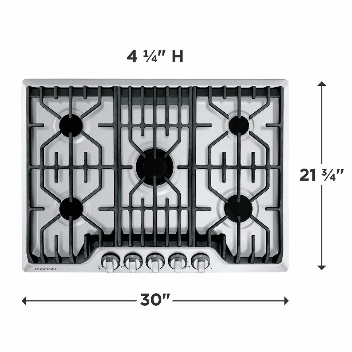 FRIGIDAIRE FPGC3077RS Frigidaire Professional 30'' Gas Cooktop With Griddle
