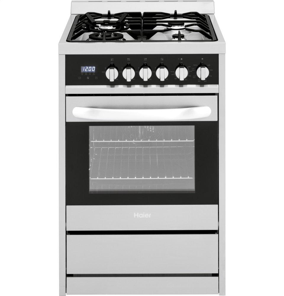 HAIER HCR2250ADS Haier 2.0 Cu. Ft Dual Fuel Freestanding Range