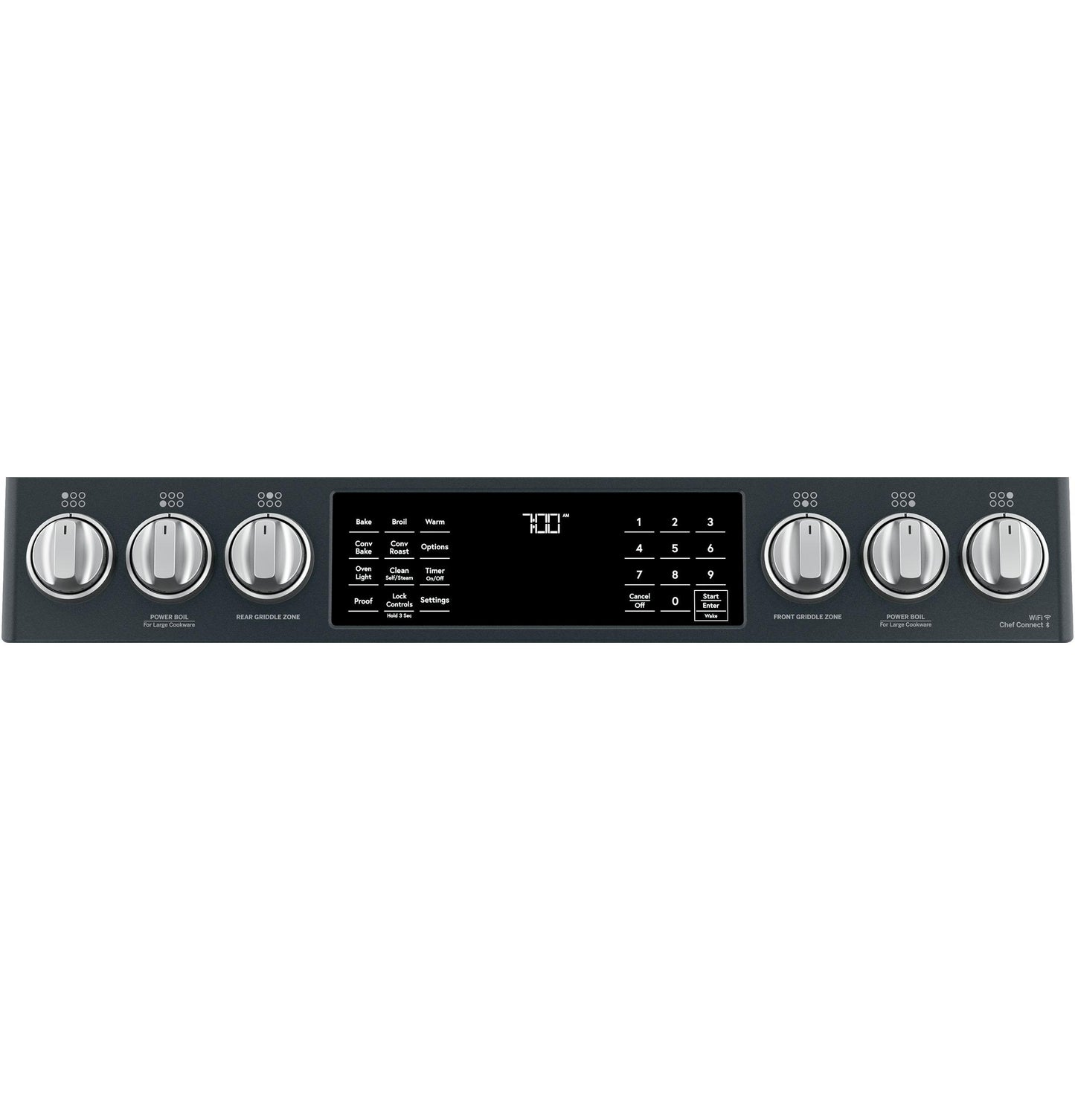 CAFE CGS700P3MD1 Cafe 30"" Slide-in Front Control Gas Oven With Convection RANG...