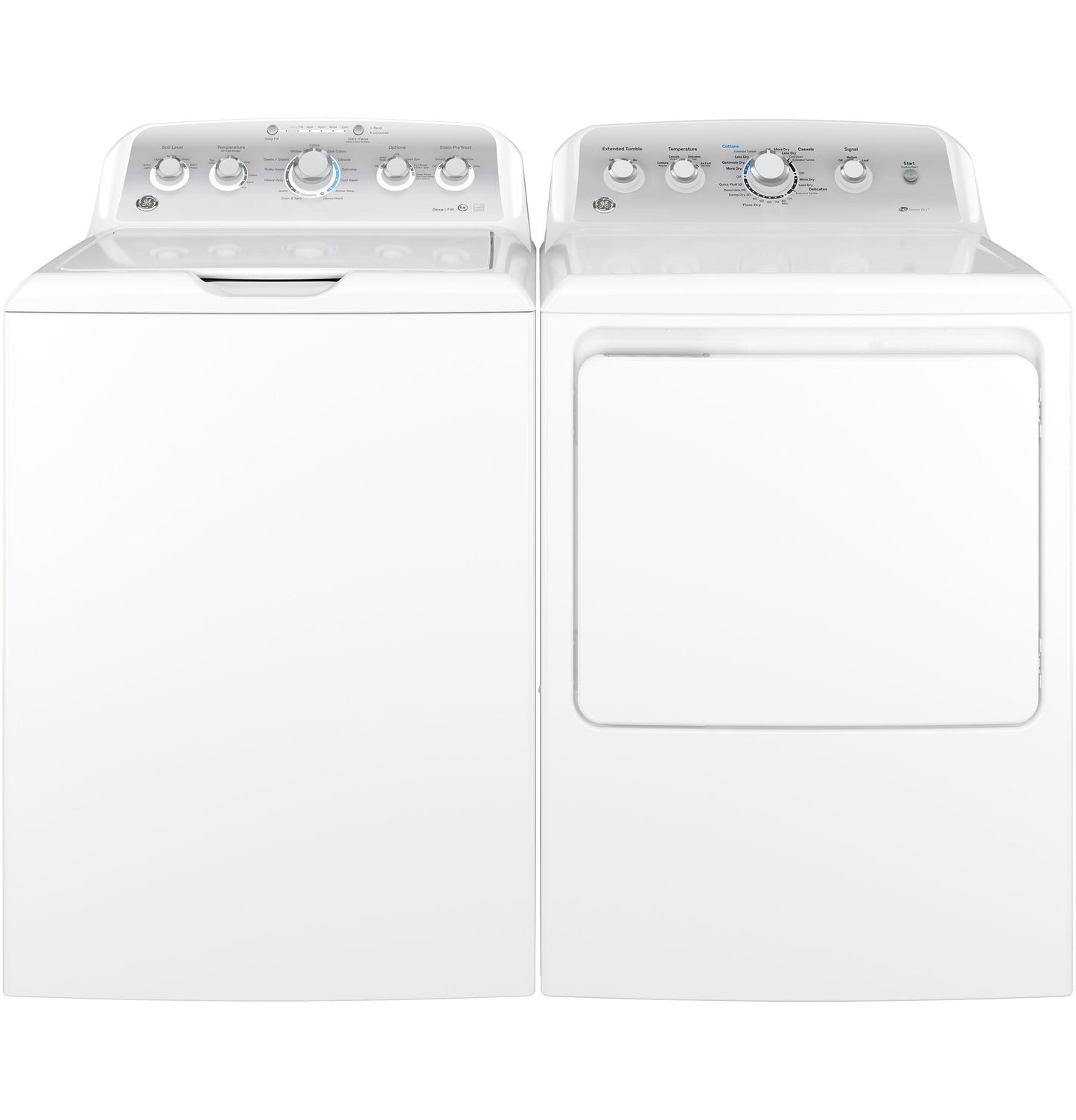 GE APPLIANCES GTD45EASJWS Ge 7.2 Cu. Ft. Capacity Aluminized Alloy Drum Electric Dryer WIT...