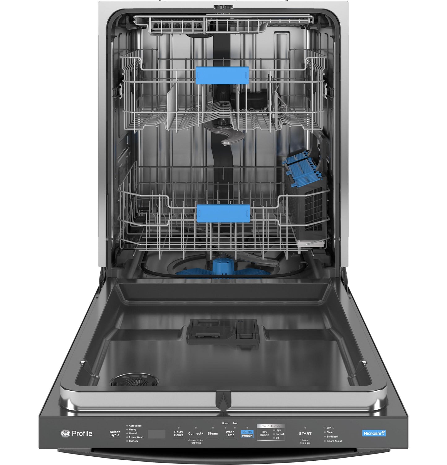 GE APPLIANCES PDT755SBVTS GE Profile Energy Star Smart Ultrafresh System Dishwasher With ...