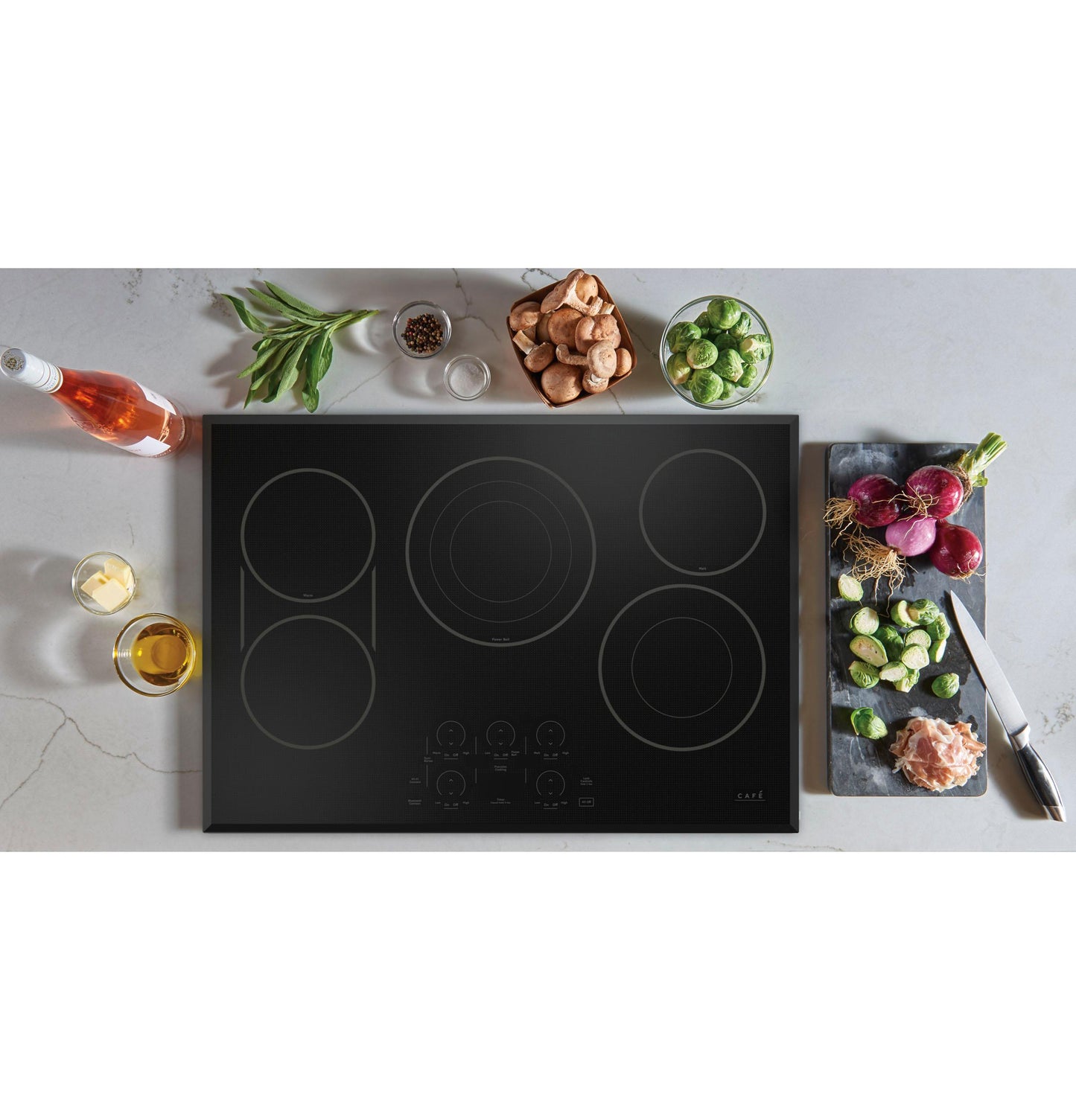 CAFE CEP90301TBB Cafe Cafe 30"" Touch-control Electric Cooktop